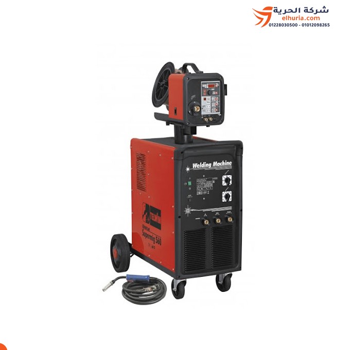 Italian TELWIN welding machine, 3 phase, 2.4mm, 550 amps - TELWIN Digital S.Mig560 model