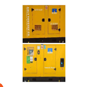 مولد كهربائي Lion بقدرة 200 كيلو واط عازل للصوت مع نظام تحكم Mebay DC52D