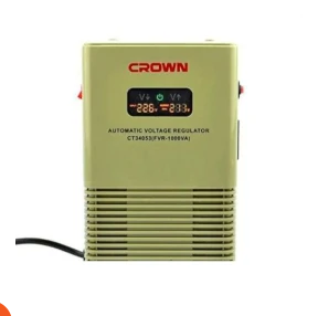 مثبت تيار دجيتال سلك نحاس 140-260 فولت 500 واط ماركة CROWN