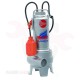 Pompa sommersa in acciaio inox per acqua e sedimenti, 1,5 HP, 50 mm, PEDROLLO, modello italiano BCm15/50-ST