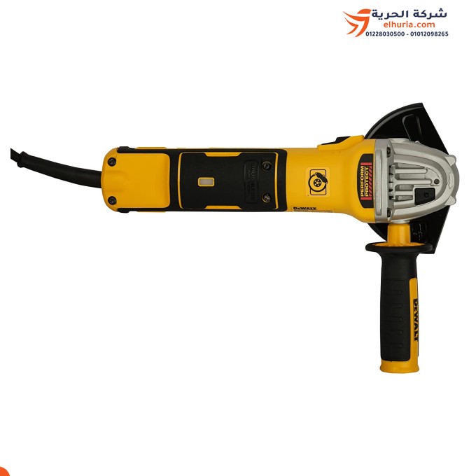 صاروخ ديوالت 5 بوصة 1700 وات بدون شربون موديل DEWALT DWE4347-QS: الأداء المتميز والحماية المتكاملة