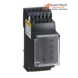 شنايدر اليكتريك ريلاى سقوط و اختلاف الفازات و ارتفاع و انخفاض الجهد و عدم تماثل الفازات