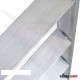 Tekerlekli piramit merdiven, yükseklik 2,00 metre, ağırlık 68 kg, Türk GAGSAN