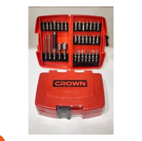 طقم سنون مفك 33 قطعة ماركة CROWN