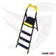 Double ladder with standing platform 1.31 m 3 step EUROSTEP