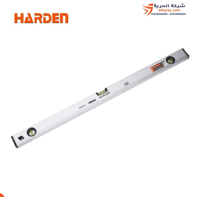 Water scale, 3 eyes, 30 cm, made of HARDEN brand magnetic aluminum