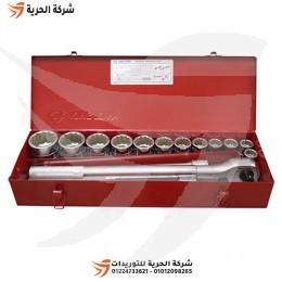 طقم لقم رباط 3/4 بوصة 13 قطعة مشرشر KINGTONY تايواني