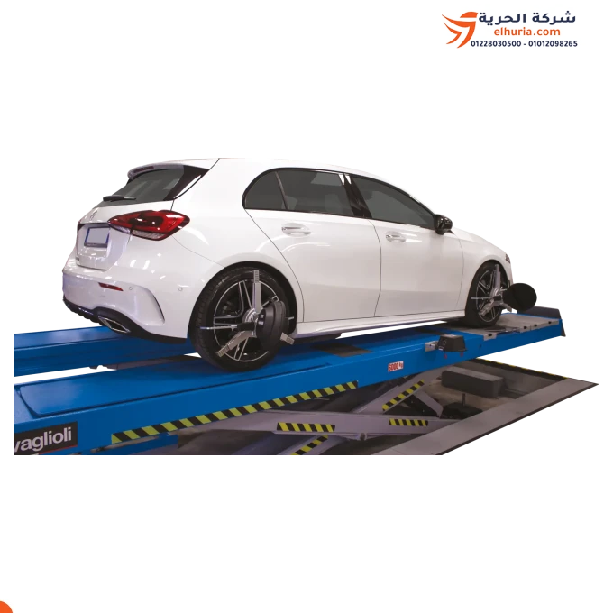 🎯 جهاز ظبط زوايا 3D من 8 : 24 بوصة إيطالي RAVAGLIOLI RAVTD3200L.3 – دقة أوروبية لمراكز الخدمة الحديثة 🚗📐