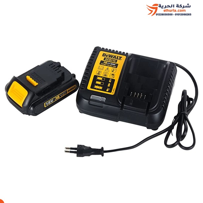 شنيور زاوية ديوالت 10 مم 2 سرعة موديل DEWALT DCD740C1 – الأداة المثالية للوصول إلى المساحات الضيقة