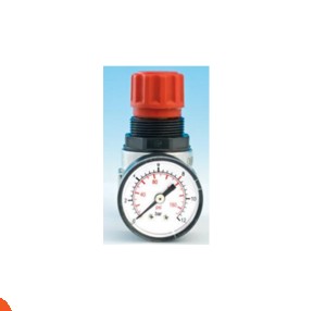 Air regulator with 12 bar counter size 1/4 inch Italian brand flli-ghiotto