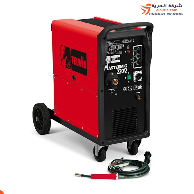 TELWIN inclusions welding machine - 400/220 volts, 3ph, Italian, 220 amps - model TELWIN M.MIG220/2