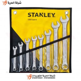 طقم مفاتيح بلدي مشرشر 8 قطع STANLEY