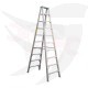 Double ladder, 2.50 meters wide, 10 steps, PENGUIN UAE