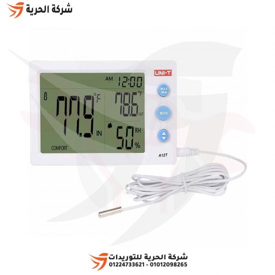 Misuratore di temperatura e umidità UNI-T modello A12T
