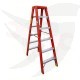 Double fiberglass ladder, 1.70 meters, 6 steps, PENGUIN Emirati