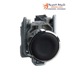 شنايدر اليكتريك بوش بوتن معدنى أسود