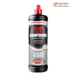 ملمع سيارات كمبوند تلميع مينزرنا الماني للخشونة العالية 400 – 1 لتر Menzerna HEAVY CUT COMPOUND 400