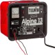 Chargement des batteries TELWIN 12V-70Ah, modèle TELWIN Alpine 13