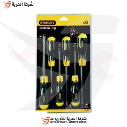 طقم مفكات 6 قطع STANLEY