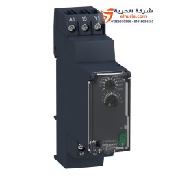 شنايدر اليكتريك تايمر إلكترونى ثنائي الوظيفة 0.1ث....300 ساعة (ON Delay) 24~240V AC/DC