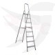 Double ladder with standing platform, 1.90 meters, 8 steps, PENGUIN UAE