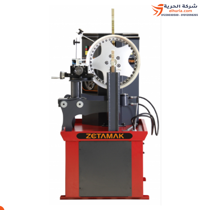 🔧 ماكينة إستعدال جنوط سيارات مزودة بمخرطة 10 : 22 بوصة تركي ماركة ZETAMAK موديل RSM2200 ⚙️🔥