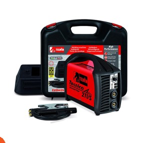ماكينة لحام كهرباء تيلوين انفرتر 180 أمبير + شنطة بلاستيك TELWIN TECNICA 211/S-MMA/TIG