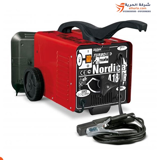 TELWIN welding machine with inclusions, 220 volts, Italian, 160 amps – TELWIN Nordica 4181 model