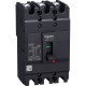 Schneider Electric Easy-Packet Triple Circuit Breaker, 25 amps, cutting capacity of 18 kA