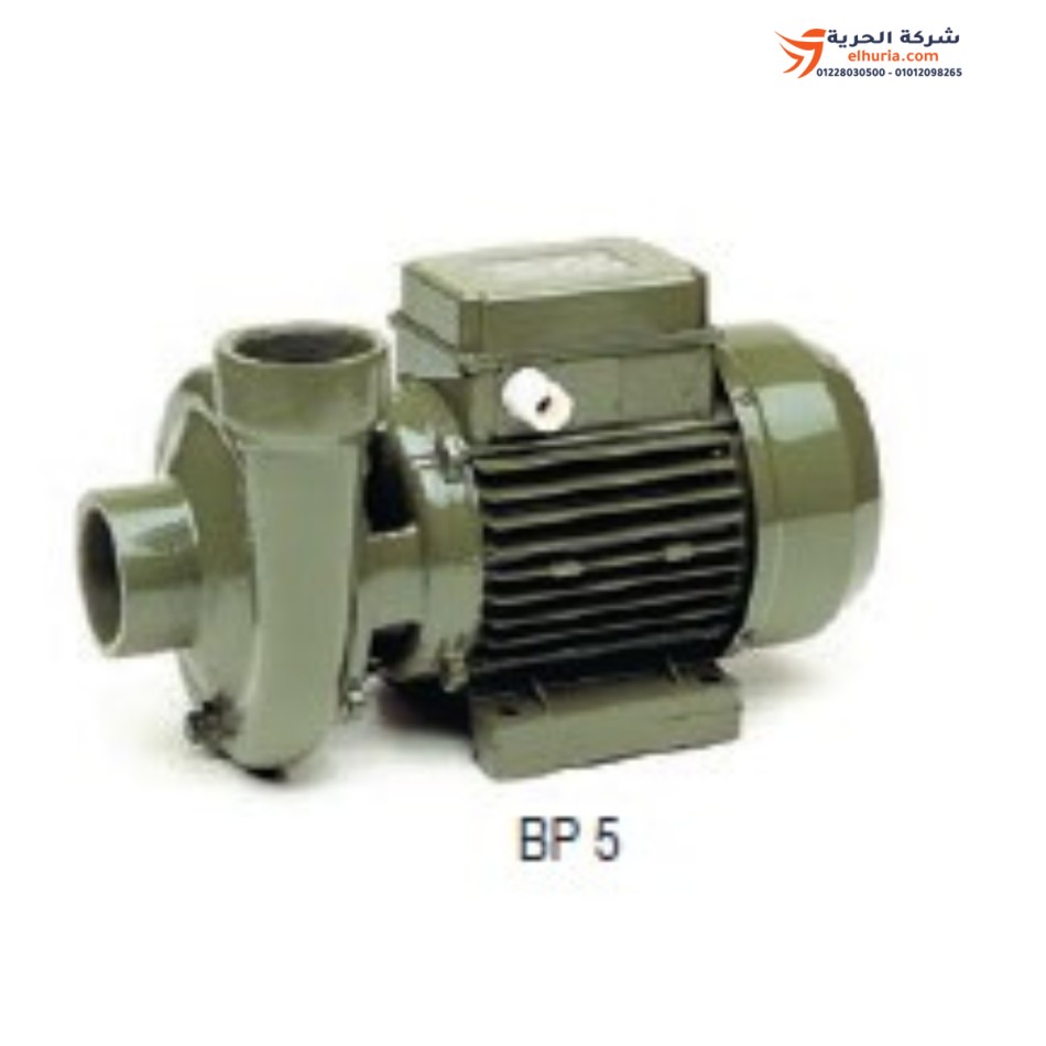 Pompe centrifuge, capacité 1100 watts, SAER BP4 1,5 HP