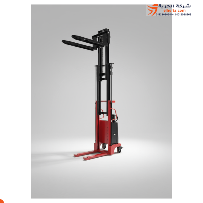 ستاكر نصف كهرباء حمولة 1.5 طن ارتفاع 3.5 متر ماركة CLARK TEC 🚜⚡