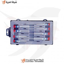 طقم مفكات إلكترونيات طويل 8 قطع KINGTONY تايواني