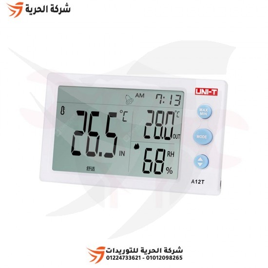 UNI-T Temperatur- und Feuchtigkeitsmessgerät Modell A12T