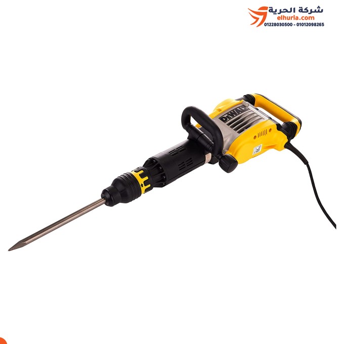 شاكوش تكسير ديوالت 1600 وات 12 كيلو موديل DEWALT D25951K-B5 SDS-MAX: الأداء القوي والراحة المتطورة