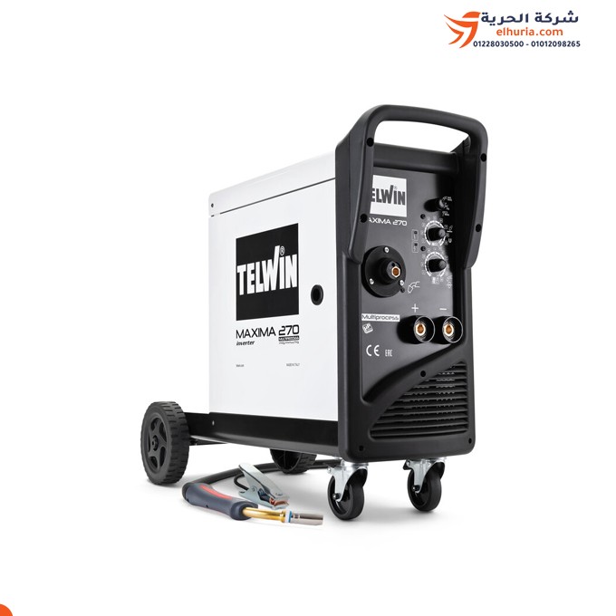 TELWIN MIG/MAG/TIG/electric welding machine, 270 amps, 1 phase – TELWIN Maxima270 model