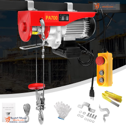 ونش كهرباء PA-800 واير 20 متر ملفات نحاس 2 هوك 2 حركة