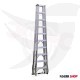 Double ladder, 2.50 meters wide, 10 steps, Turkish GAGSAN