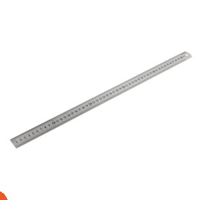 مسطرة قياس معدن مع جدول محول الوحدات 500 مم بيلاروسي ماركة FORSAGE