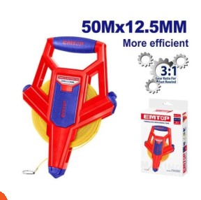 متر فايبر 50 متر * 12.5 مللي خدمة شاقة صيني ماركة EMTOP