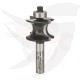 Router bit for decorative milling in the front, diameter 8 mm, length 63 mm, BOSCH