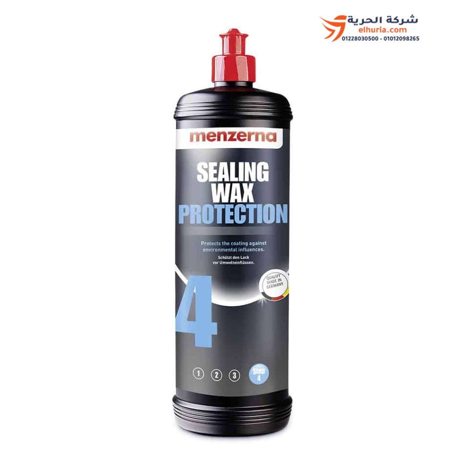 Lucidante per auto Menzerna SEALING WAX PROTECTION, composto lucidante tedesco, protezione iniziale - 1 litro