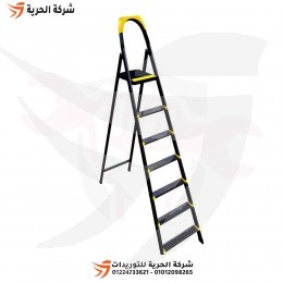 سلم مزدوج بمنصة وقوف 1.90 متر 6 درجة EUROSTEP