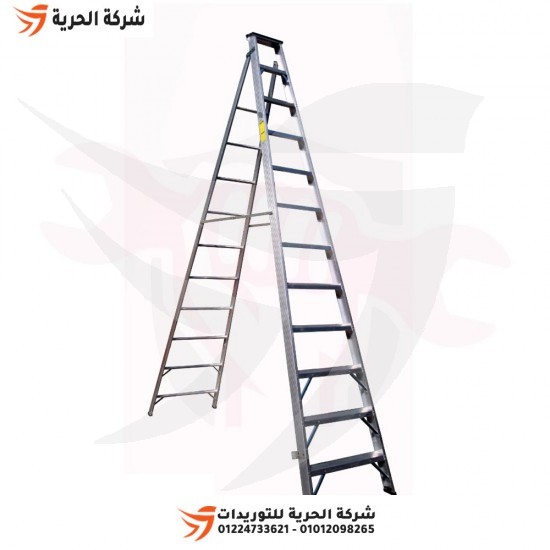 Double échelle, escalier de 3,60 mètres de large, 12 marches, PENGUIN UAE