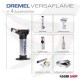 1200 degree torch Dremel model DREMEL VersaFlame 2200/4