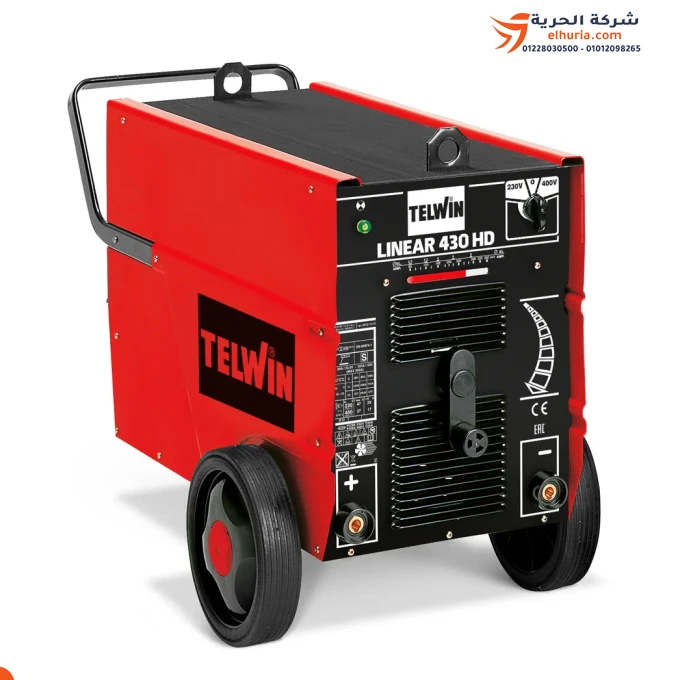 TELWIN Rectfire welding machine, 3 phase, Italian inclusions, 360 amps - TELWIN LINEAR 430 HD model