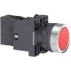 Schneider Electric Bosch Düğmesi Kırmızı Plastik Easy XA2, dahili LED ampullü 24VDC/VAC