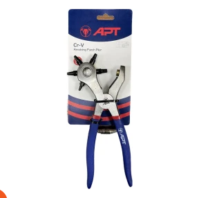 بنسـة خـرامة جـلد عازل أزرق و أحمر 8 بوصة صيني ماركة APT