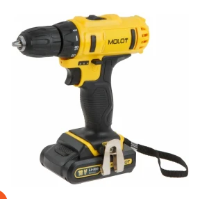 شنيور لاسلكي 18 فولت 2 بطارية تايواني ماركة MOLOT