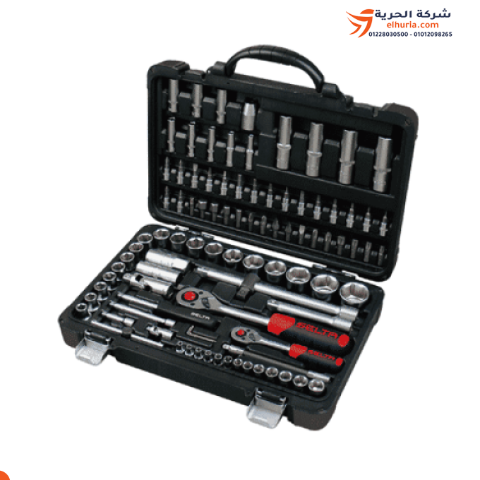 94-piece bit set, 1/4 inch and 1/2 inch, Taiwanese brand SELTA