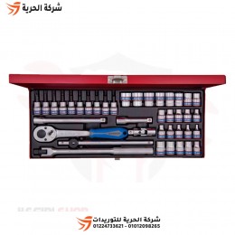 طقم لقم رباط 3/8 بوصة 39 قطعة KINGTONY تايواني